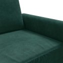 FOTEL CIEMNOZIELONY 60 CM OBITY AKSAMITEM