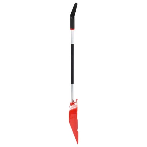 ŁOPATA DO ŚNIEGU CZERWONA 136 CM ALUMINIOWA