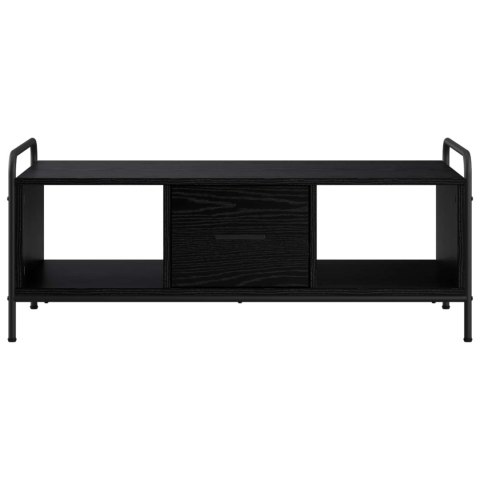 VidaXL Stolik kawowy Czarny dąb 99,5 x 49 x 41 cm Drewno inżynieryjne