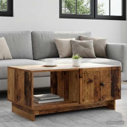 VidaXL Stolik kawowy Stare drewno 90 x 50 x 40 cm Drewno inżynieryjne