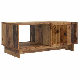 VidaXL Stolik kawowy Stare drewno 90 x 50 x 40 cm Drewno inżynieryjne