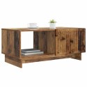 STOLIK KAWOWY STARE DREWNO 90 X 50 X 40 CM DREWNO INŻYNIERYJNE