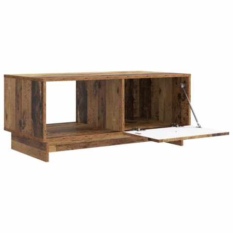 STOLIK KAWOWY STARE DREWNO 90 X 50 X 40 CM DREWNO INŻYNIERYJNE