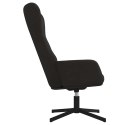 FOTEL CZARNY OBITY AKSAMITEM