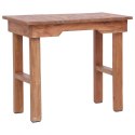 STOLIK 70 X 35 X 60 CM LITE DREWNO MAHONIOWE