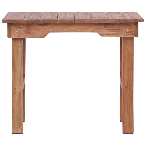 STOLIK 70 X 35 X 60 CM LITE DREWNO MAHONIOWE