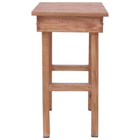 STOLIK 70 X 35 X 60 CM LITE DREWNO MAHONIOWE