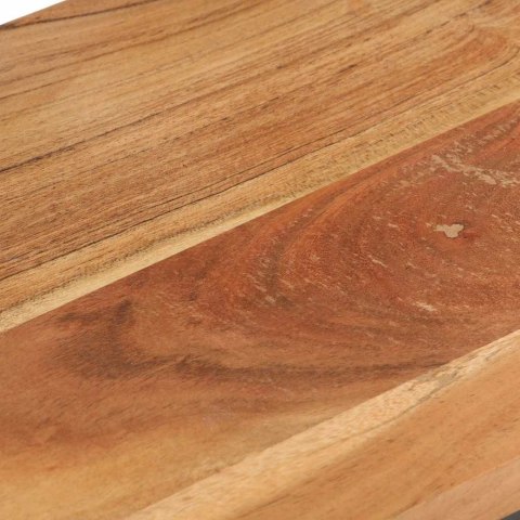 STOLIKI BOCZNE 2 SZT. 31,5 X 24,5 X 64,5 CM DREWNO AKACJOWE