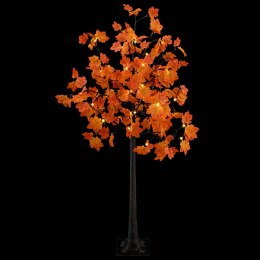 VidaXL Choinka LED drzewko klonowe brązowy 22 x 22 x 150 cm