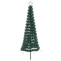 CHOINKA BŁYSZCZĄCA LED Z KOLCEM DO ZIEMI EKENAS 180 CM 220 LED