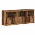 VidaXL Komoda LED Stare drewno 162 x 37 x 67 cm Drewno inżynieryjne