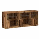 VidaXL Komoda LED Stare drewno 162 x 37 x 67 cm Drewno inżynieryjne