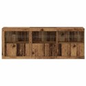 VidaXL Komoda LED Stare drewno 181 x 37 x 67 cm Drewno inżynieryjne
