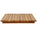 BLAT STOŁU 90 X 45 X 3,5 CM PROSTOKĄTNY LITE DREWNO TEAKOWE