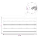 BLAT STOŁU 90 X 45 X 3,5 CM PROSTOKĄTNY LITE DREWNO TEAKOWE