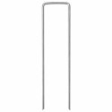 KOŁKI GRUNTOWE W KSZTAŁCIE LITERY U 50 SZT. 15X3,5 CM STAL