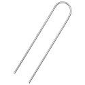 KOŁKI GRUNTOWE W KSZTAŁCIE LITERY U 50 SZT. 15X3,5 CM STAL