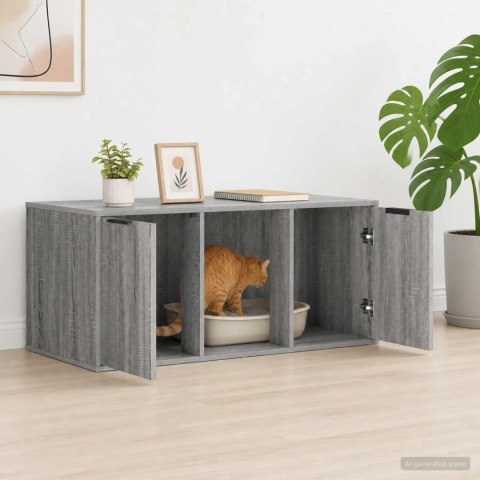 VidaXL Meble dla kota Szary Sonoma 100 x 49 x 45 cm