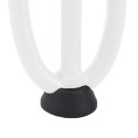 NOGI WSUWKOWE DO STOLIKA KONSOLOWEGO 4 SZT. BIAŁY 72 CM