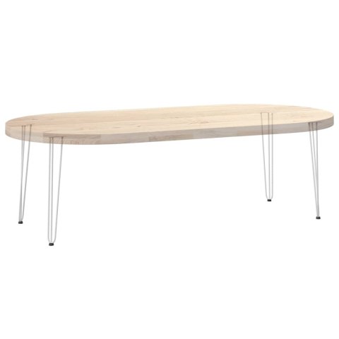 NOGI WSUWKOWE DO STOLIKA KONSOLOWEGO 4 SZT. BIAŁY 72 CM