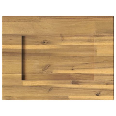 PROSTOKĄTNY BLAT STOŁU 50 X 20 X 3,2 CM PROSTOKĄTNY