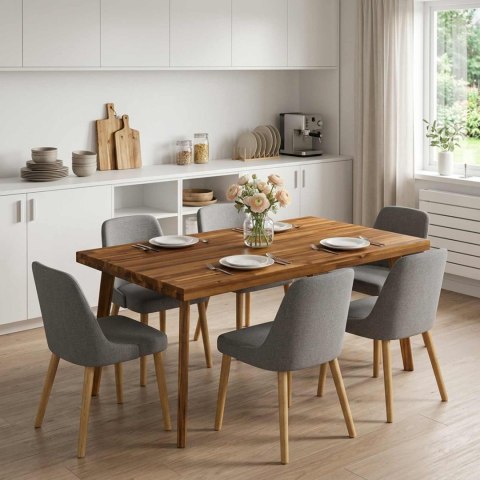 PROSTOKĄTNY BLAT STOŁU 70 X 60 X 3,2 CM PROSTOKĄTNY