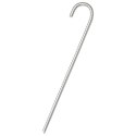 ŚLEDZIE DO NAMIOTU 12 SZT. 37 CM Ø10 MM STAL GALWANIZOWANA