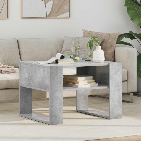 STOLIK KAWOWY BETONOWY SZARY 66 X 53 X 45 CM