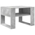 STOLIK KAWOWY BETONOWY SZARY 66 X 53 X 45 CM