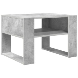 VidaXL Stolik kawowy Betonowy szary 66 x 53 x 45 cm