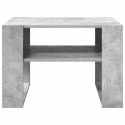 STOLIK KAWOWY BETONOWY SZARY 66 X 53 X 45 CM
