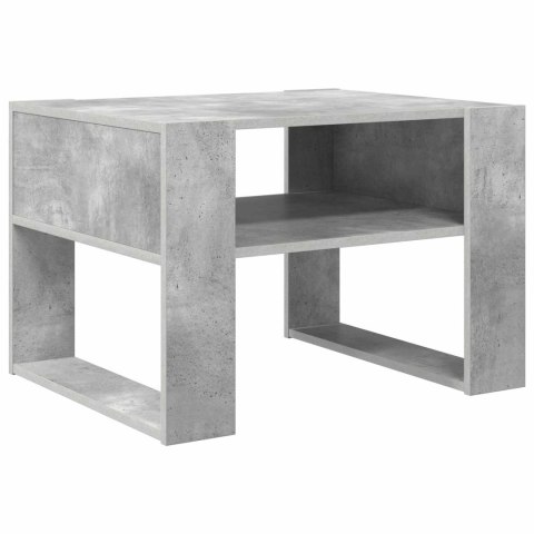 STOLIK KAWOWY BETONOWY SZARY 66 X 53 X 45 CM