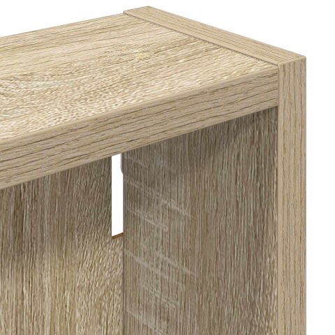 SZAFKA ŚCIENNA ŁAZIENKOWA DĄB SONOMA 30 X 10 X 60,5 CM
