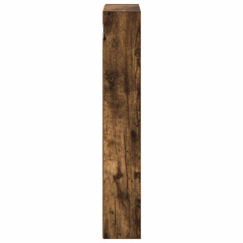 SZAFKA ŚCIENNA ŁAZIENKOWA DĄB WĘDZONY 30 X 10 X 60,5 CM