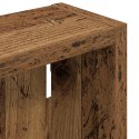 SZAFKA ŚCIENNA ŁAZIENKOWA STARE DREWNO 30 X 10 X 60,5 CM