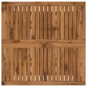 STOLIK KAWOWY NATURALNY 80,5 X 80 X 45 CM LITE DREWNO AKACJI