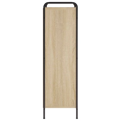 VidaXL Szafka na książki 55,5 x 33 x 174 cm Drewno inżynieryjne