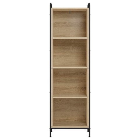 SZAFKA NA KSIĄŻKI 55,5 X 33 X 174 CM DREWNO INŻYNIERYJNE