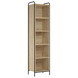 VidaXL Szafka na książki 55,5 x 33 x 174 cm Drewno inżynieryjne
