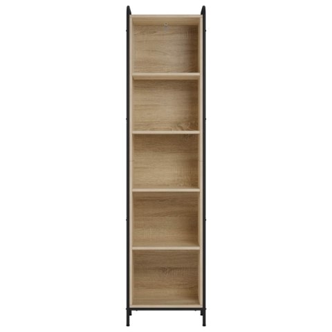 SZAFKA NA KSIĄŻKI 55,5 X 33 X 174 CM DREWNO INŻYNIERYJNE