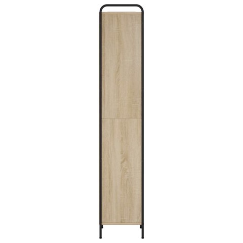 SZAFKA NA KSIĄŻKI 55,5 X 33 X 174 CM DREWNO INŻYNIERYJNE