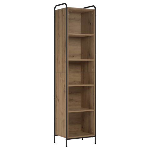 VidaXL Szafka na książki 55,5 x 33 x 174 cm Drewno inżynieryjne