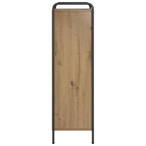 SZAFKA NA KSIĄŻKI 55,5 X 33 X 174 CM DREWNO INŻYNIERYJNE