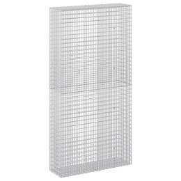 GABION Z DRUTU 3,5 MM I SIATKĄ 5X2,5 CM 100X30X200 CM