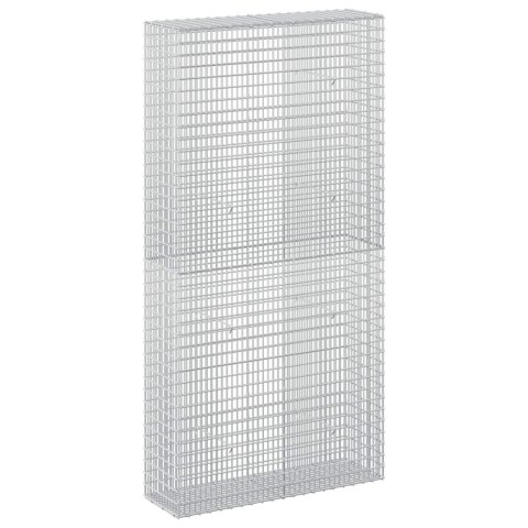 GABION Z DRUTU 3,5 MM I SIATKĄ 5X2,5 CM 100X30X200 CM