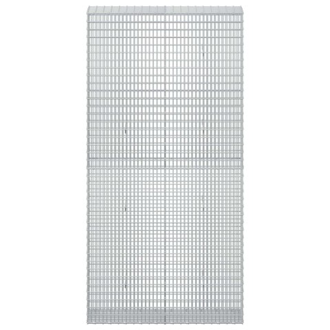 GABION Z DRUTU 3,5 MM I SIATKĄ 5X2,5 CM 100X30X200 CM