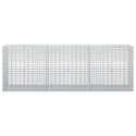 GABION Z DRUTU 3,5 MM I SIATKĄ 5X2,5 CM 150X30X50 CM