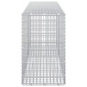 GABION Z DRUTU 3,5 MM I SIATKĄ 5X2,5 CM 150X30X50 CM