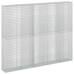 GABION Z DRUTU 3,5 MM I SIATKĄ 5X2,5 CM 250X30X200 CM