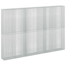GABION Z DRUTU 3,5 MM I SIATKĄ 5X2,5 CM 300X30X200 CM